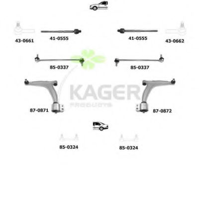 80-0715 KAGER Brake Disc
