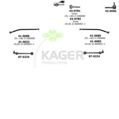 80-1022 KAGER Clutch Kit