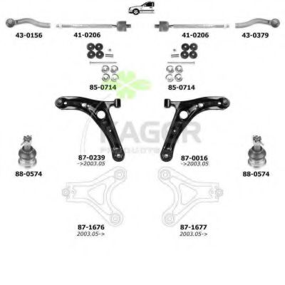 80-1038 KAGER Clutch Kit
