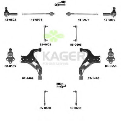 80-1083 KAGER Clutch Kit
