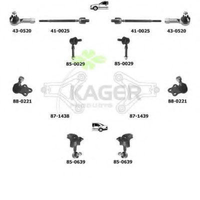 80-1107 KAGER Clutch Kit