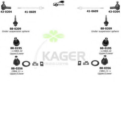 80-1115 KAGER Clutch Kit