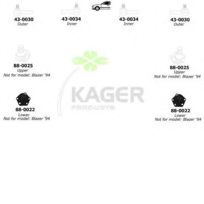 80-1117 KAGER Clutch Kit