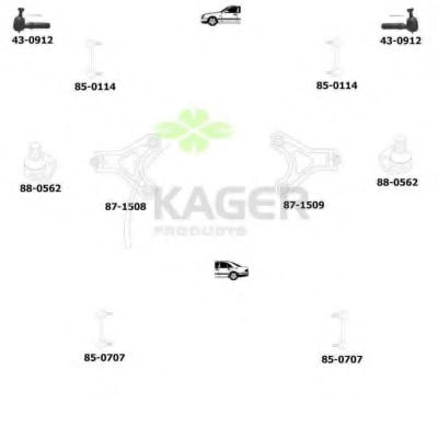 80-1150 KAGER Clutch Kit