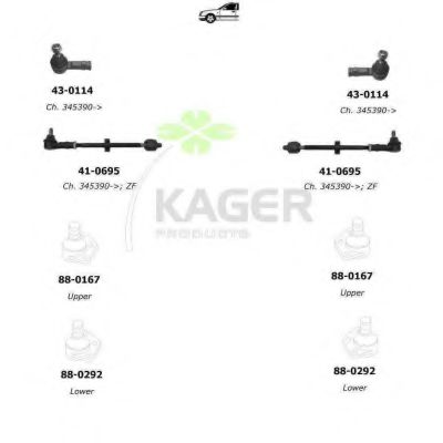 80-1158 KAGER Clutch Kit