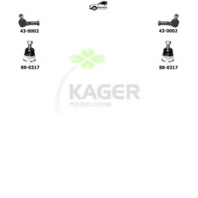 80-1168 KAGER Clutch Clutch Kit
