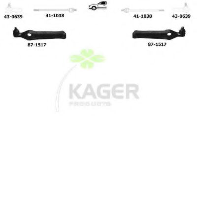 80-1249 KAGER Clutch Kit