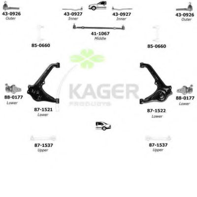 80-1266 KAGER Clutch Kit