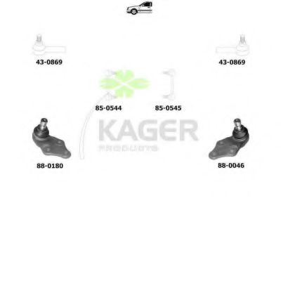 80-1319 KAGER Clutch Clutch Kit