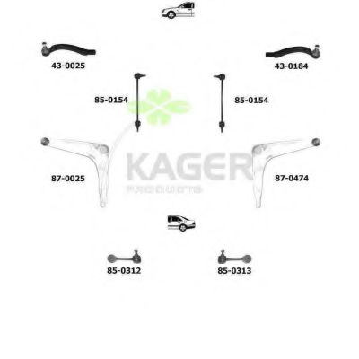 80-1323 KAGER Clutch Clutch Kit