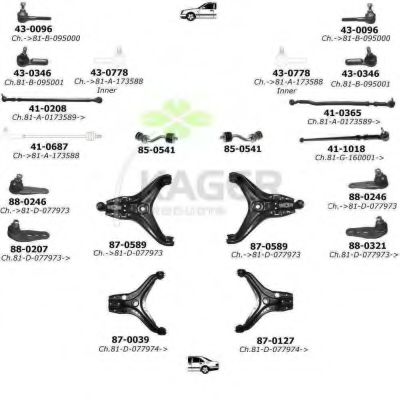 80-1348 KAGER Clutch Kit