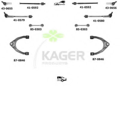 80-1349 KAGER Clutch Kit