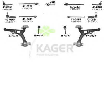 80-1352 KAGER Clutch Kit