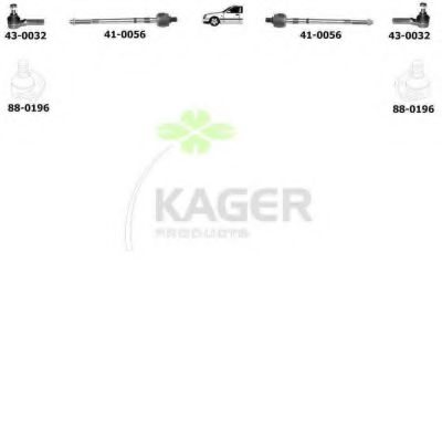80-1373 KAGER Wheel Suspension