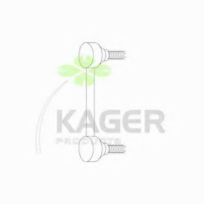 85-0030 KAGER Wheel Suspension Rod/Strut, stabiliser