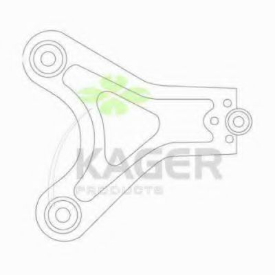87-0042 KAGER Wheel Suspension Track Control Arm