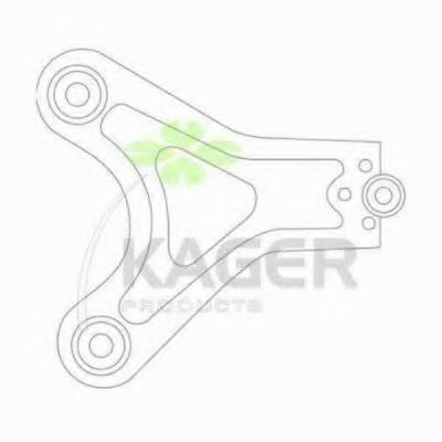 87-0321 KAGER Track Control Arm