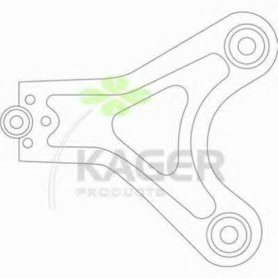 87-0648 KAGER Track Control Arm