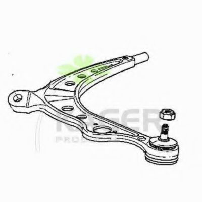 87-0986 KAGER Track Control Arm