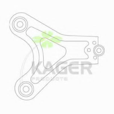 87-1026 KAGER Suspension Coil Spring