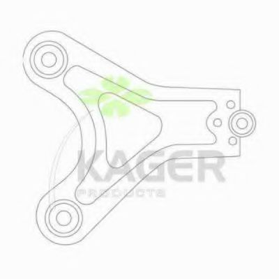 87-1346 KAGER Suspension Coil Spring