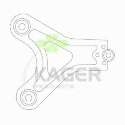 87-1472 KAGER Suspension Coil Spring