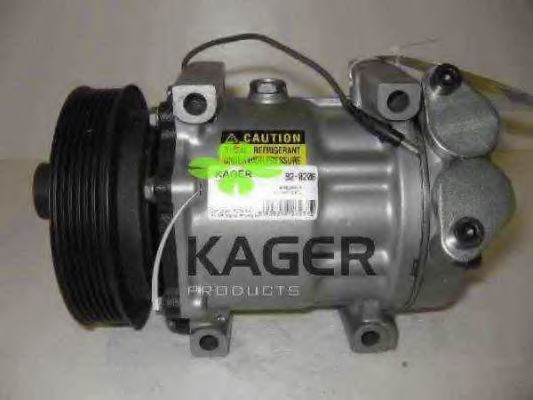 92-0206 KAGER Compressor, air conditioning