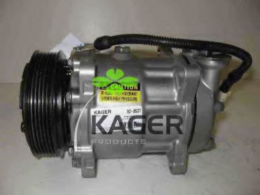 92-0557 KAGER Air Conditioning Compressor, air conditioning