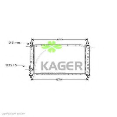 31-0062 KAGER Cable, parking brake