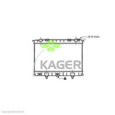 31-0091 KAGER Cable, parking brake