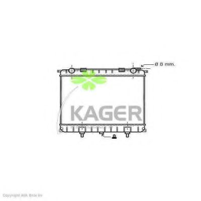 31-0092 KAGER Cable, parking brake