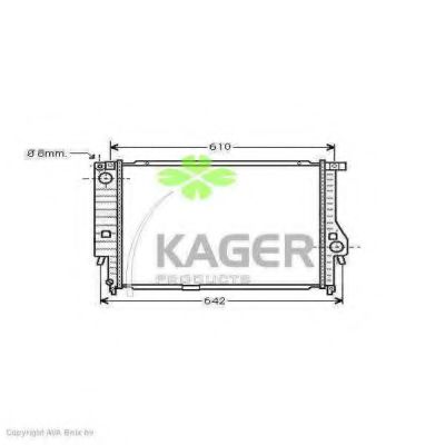 31-0127 KAGER Cable, parking brake