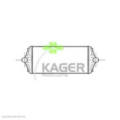 31-0207 KAGER Intercooler, charger