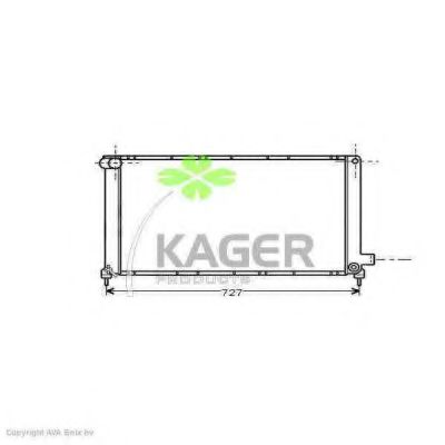 31-0209 KAGER Cable, parking brake