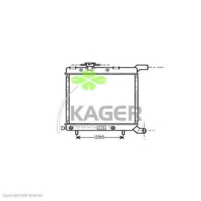 31-0210 KAGER Cable, parking brake