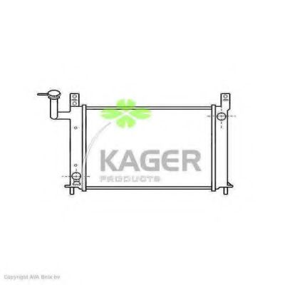 31-0234 KAGER Brake System Cable, parking brake