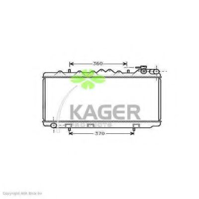 31-0250 KAGER Brake System Cable, parking brake