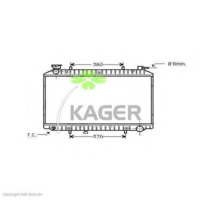 31-0265 KAGER Cable, parking brake