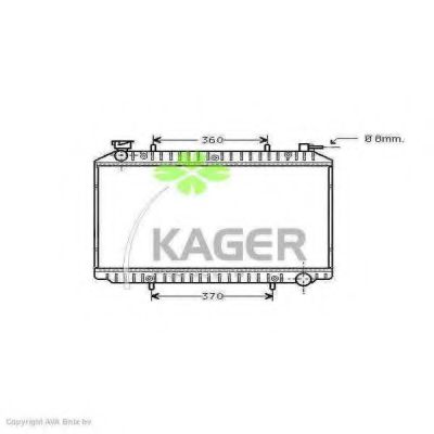 31-0271 KAGER Cable, parking brake