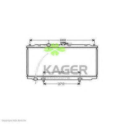 31-0276 KAGER Cable, parking brake