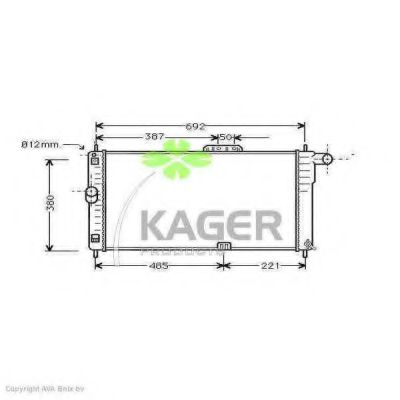 31-0299 KAGER Cable, parking brake