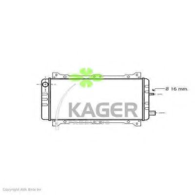31-0309 KAGER Cable, parking brake