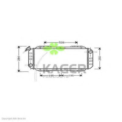 31-0311 KAGER Cable, parking brake