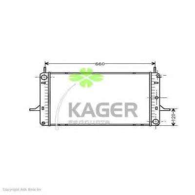 31-0333 KAGER Cable, parking brake