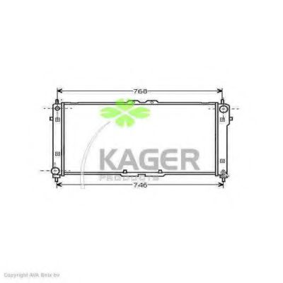 31-0338 KAGER Cable, parking brake
