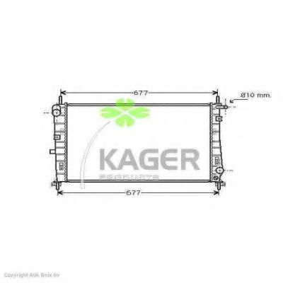 31-0339 KAGER Cable, parking brake