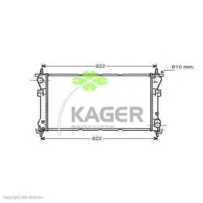 31-0362 KAGER Cable, parking brake
