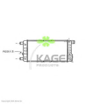 31-0397 KAGER Radiator, engine cooling