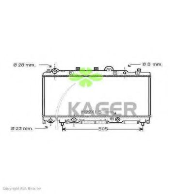 31-0416 KAGER Cable, parking brake