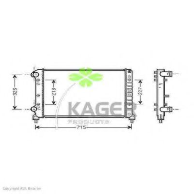 31-0443 KAGER Cable, parking brake